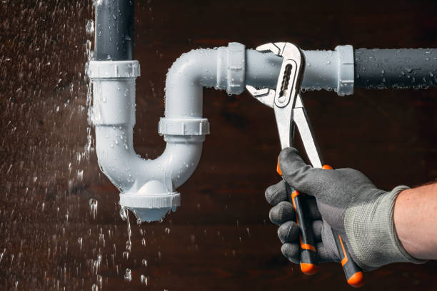 Professional Water Line Repair technician working in Raymond, WI